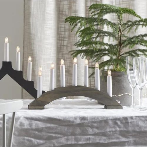 Star BEA Adventsstake 7-lys Brun