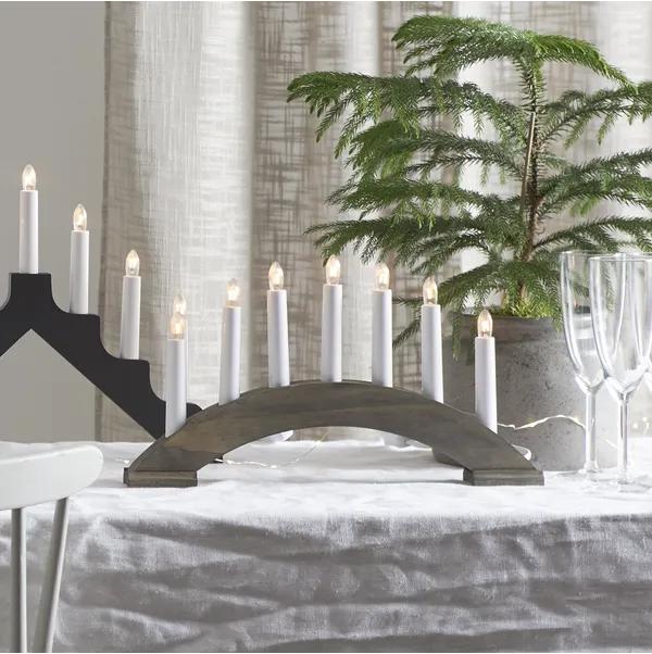 Star BEA Adventsstake 7-lys Brun