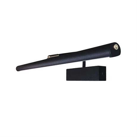 Texa Arty Oppladbar Maleribelysning 60cm Sort/messing