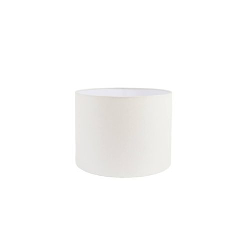 L&L Skjerm Sylinder 40x30cm Lin Eggehvit